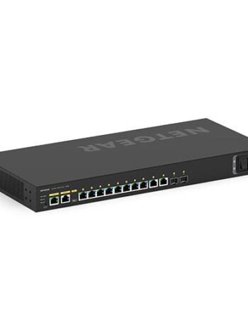 Netværksswitch Netgear M4250-10g2f Managed L2 L3 Gigabit Poe 1u  Sort