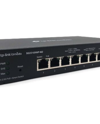 Netværksswitch Tp-link Omada Sg2210xmp-m2 V1    8x   5g Poe    2x 10g Sfp