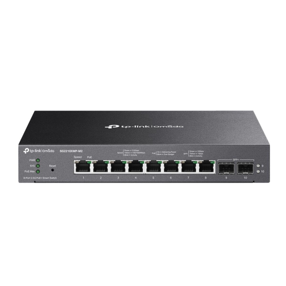 Netværksswitch Tp-link Sg2210xmp-m2 -port 5g Poe