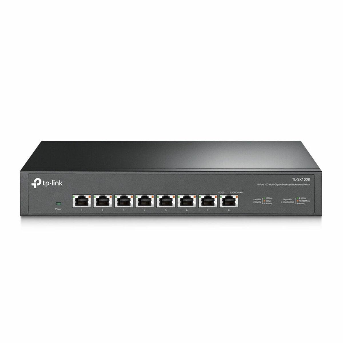 Netværksswitch Tp-link Tl-sx1008 -port Rj-45 Sort