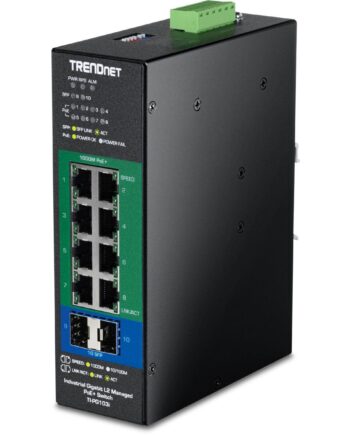 Netværksswitch Trendnet Ti-pg103i 8x Rj45  Poe  Sfp