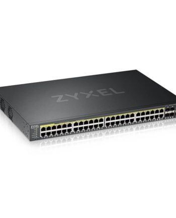 Netværksswitch Zyxel Gs2220-50hp  Managed L2  Gigabit  Poe  Sort