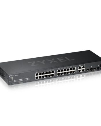 Netværksswitch Zyxel Gs2220-28 24 Porte  Sort