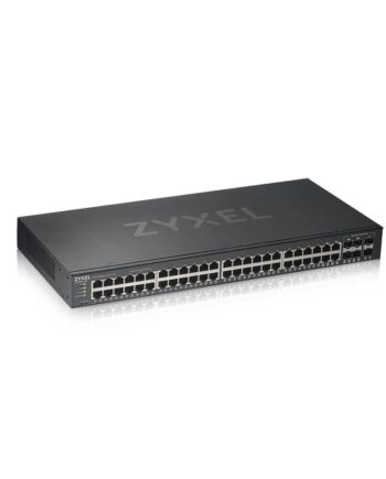 Netværksswitch Zyxel Gs1920-48v2  Managed Gigabit  Sort