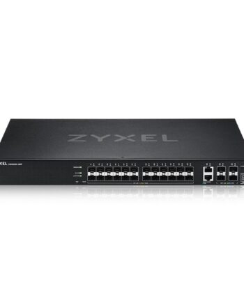 Netværksswitch Zyxel Xgs2220-30f 24 Porte  Sort