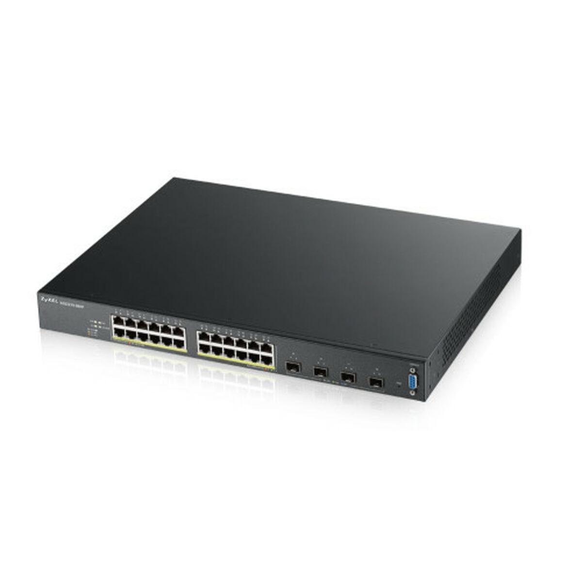 Netværksswitch Zyxel Xgs2210-28hp 24 Porte Gigabit Ethernet