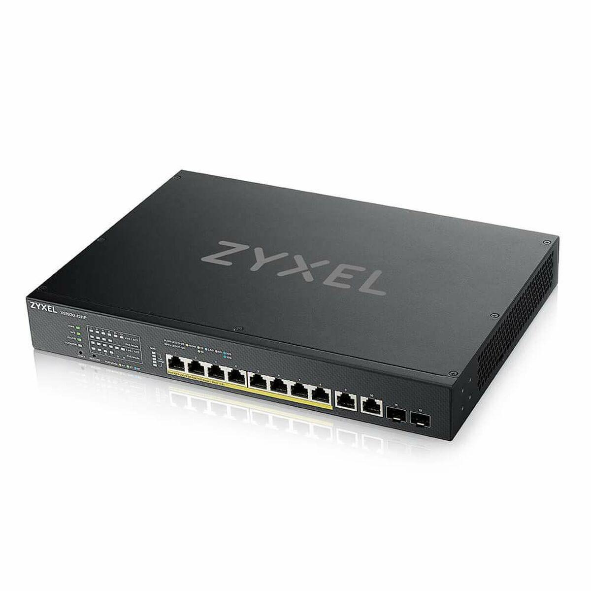 Netværksswitch Zyxel Xs1930-12hp-zz0101f Sort Rack