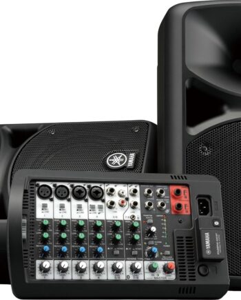 Pa-anlæg Yamaha Stagepas 400bt  Bærbart System Med  -kanals Mixer Og Indbygget Forstærker
