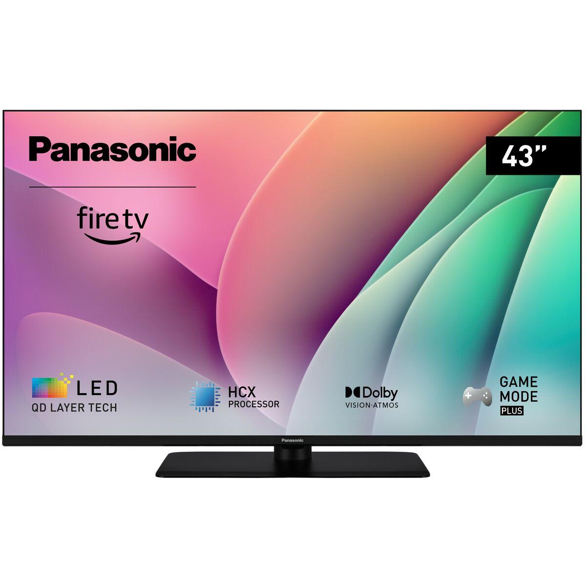 Panasonic 43 Quot 4k Ultra Hd Hdr Qled Smart Tv Tv-43w80aez