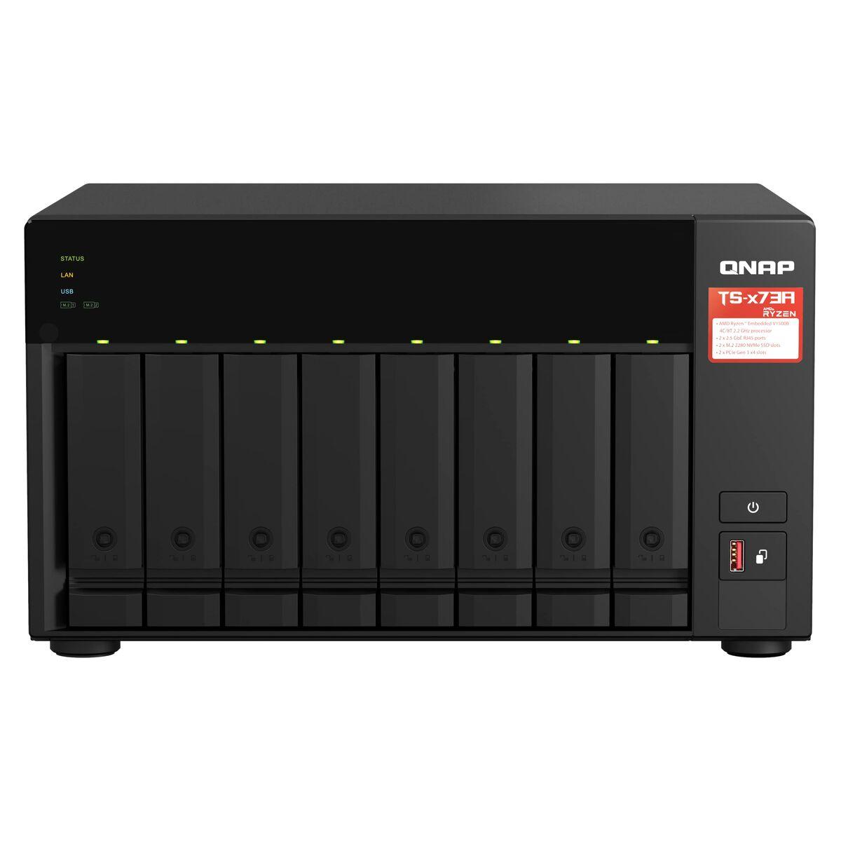 Qnap Ts-873a-sw5t Nas Sort Gb Ddr4 2x Rj45