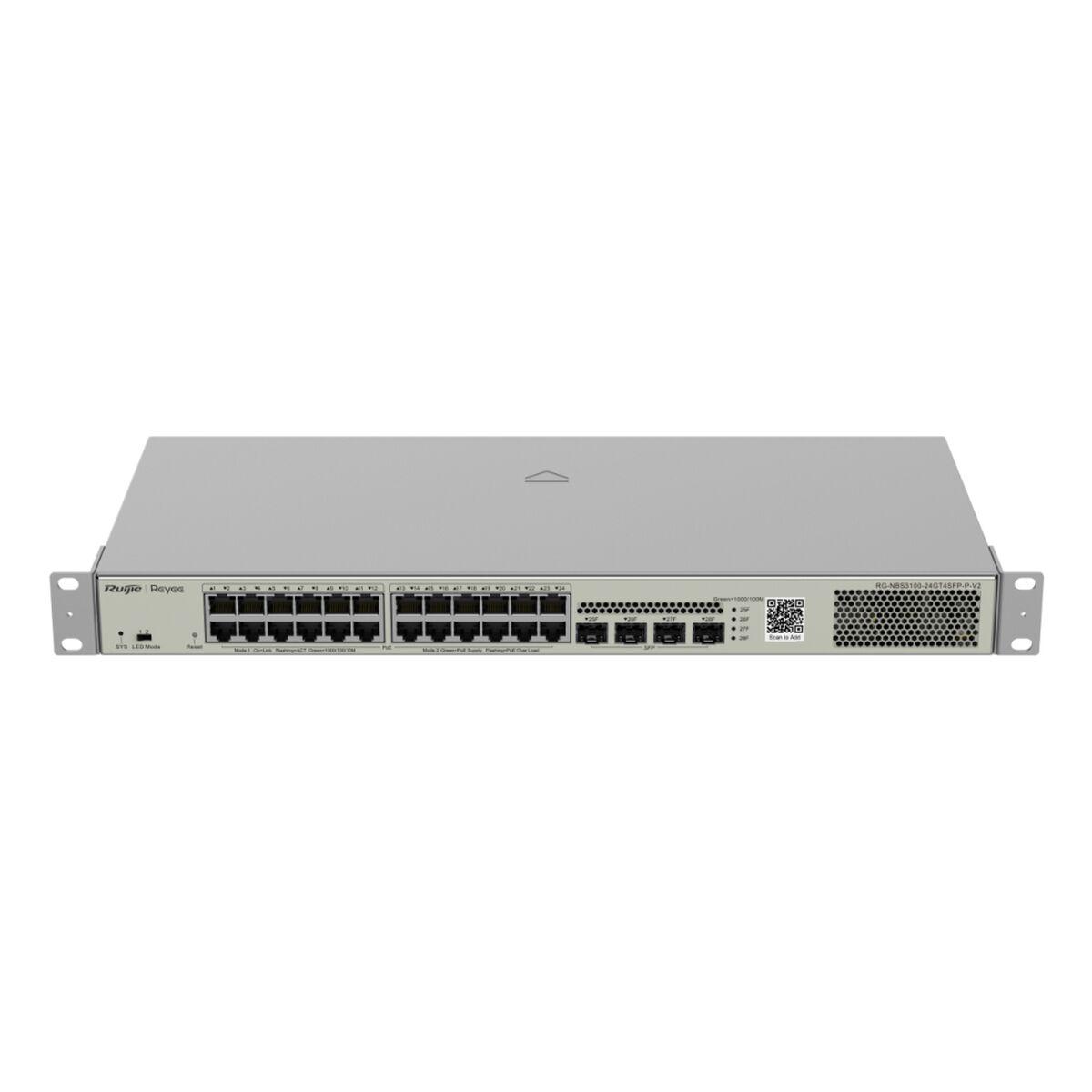 Ruijie Networks Rg-nbs3100-24gt4sfp- -v2 Gigabit Switch Med Poe