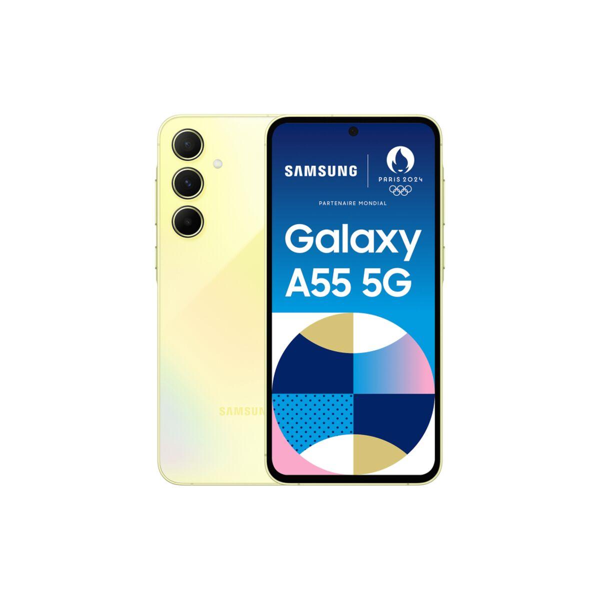 Samsung Galaxy A55 5g Smartphone Quot 128 Gb Gul