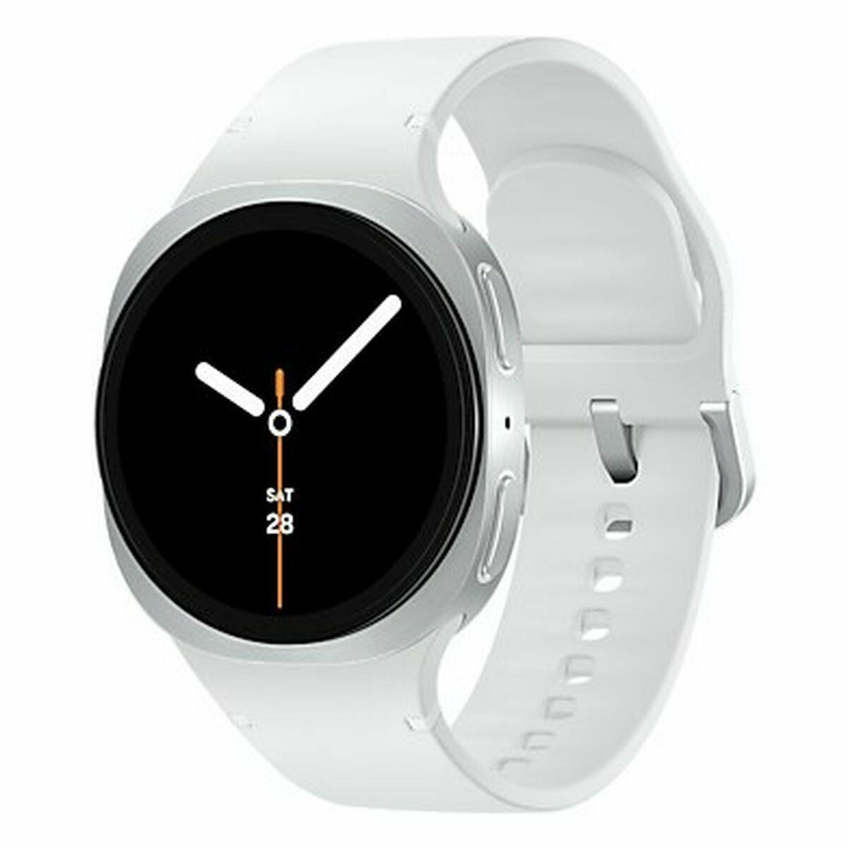 Samsung Smartwatch Sm-l320nzsaeue 40 Mm Sølv Hvid 34 Quot Amoled