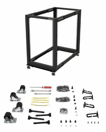 Server Rack Kabinet 18u Startech 4postrack18u  Væg- Gulvmontering