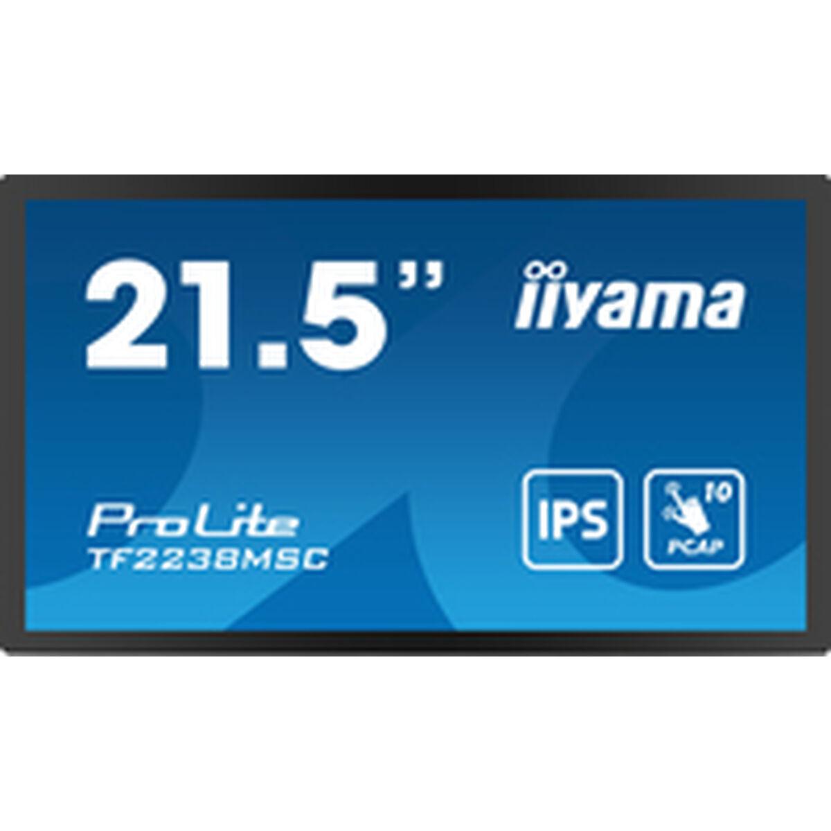 Skærm Iiyama 22 Quot Full Hd Tf2238msc-b1 Ips Touch Med Højt Lys