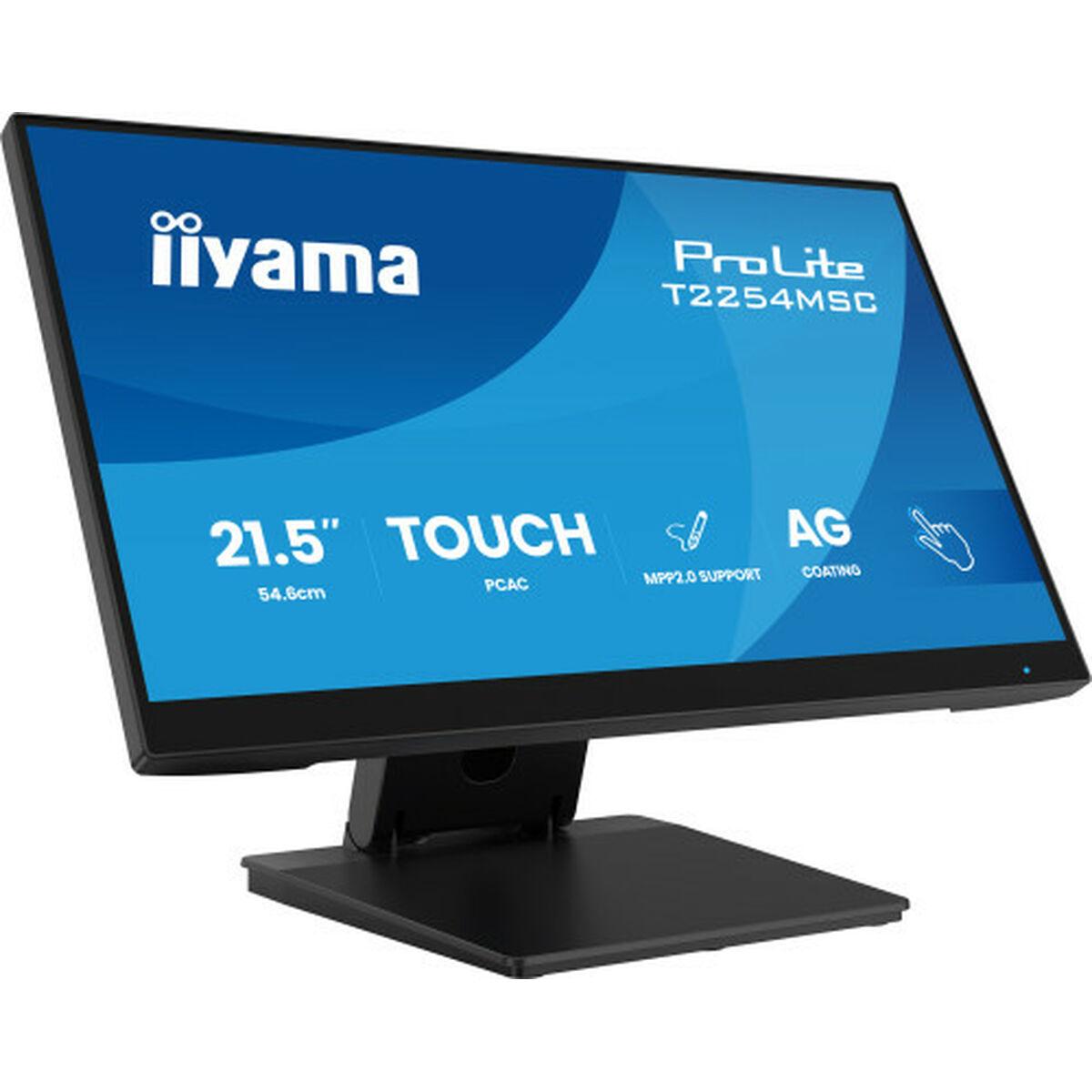 Skærm Iiyama T2254msc-b2ag 22 Quot Full Hd Touchskærm