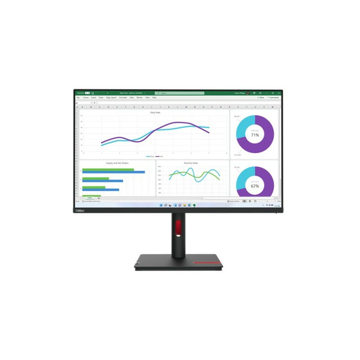 Skærm Lenovo Thinkvision T32h-30 32 Quot Led 60 Hz