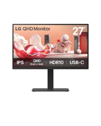Skærm Lg 27 Quot  Qhd Ips Med Usb-   27ba75qb-  Aeu