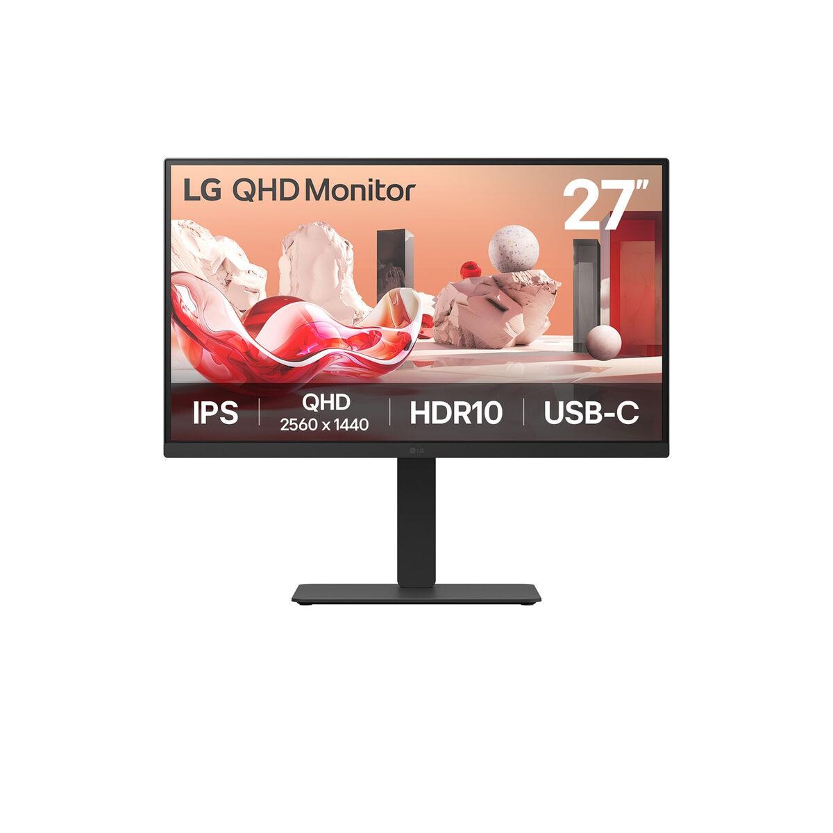 Skærm Lg 27 Quot Qhd Ips Med Usb- 27ba75qb- Aeu