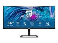Skærm Philips -line 34 Quot Kurvet Uwqhd Va 100 Hz Usb-
