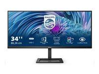 Skærm Philips -line 34 Quot Ultrawide Wqhd Va 100 Hz Usb-