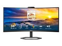 Skærm Philips 34 Quot Kurvet Ultrawide Wqhd 100 Hz Usb-
