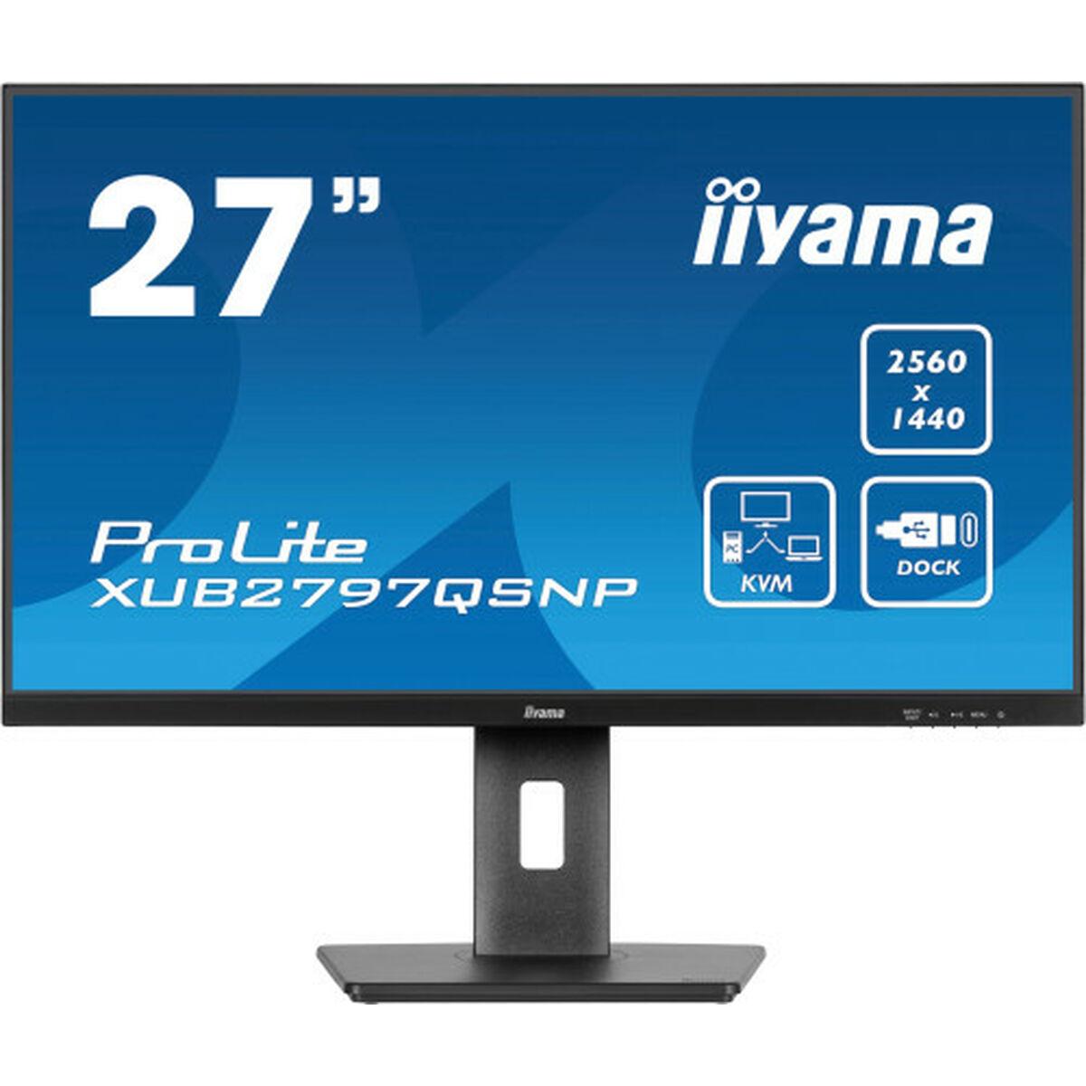 Skærm 27 Quot Iiyama Prolite Xub2797qsnp-b1 100 Hz Wqhd