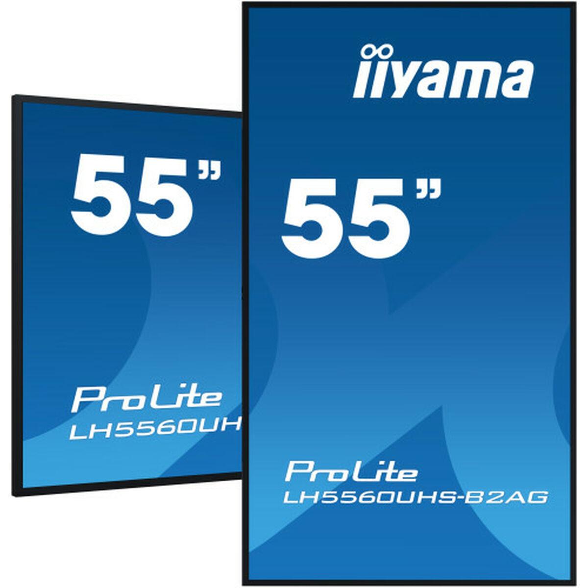 Skærm 55 Quot 4k Ultra Hd Iiyama Lh5560uhs-b2ag