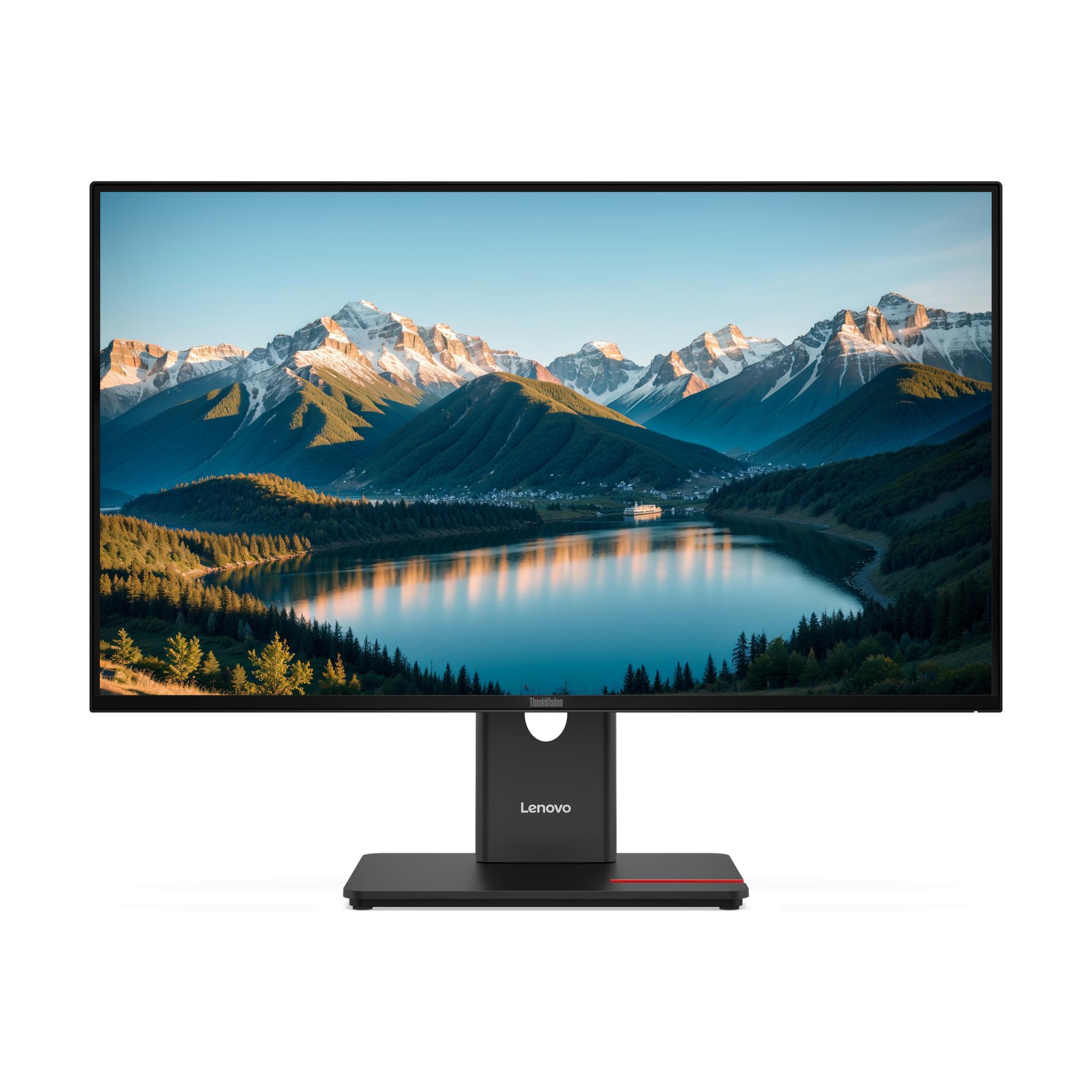 Skærm 27 Quot Lenovo Thinkvision T27q-40 Qhd Ips 120 Hz Sort