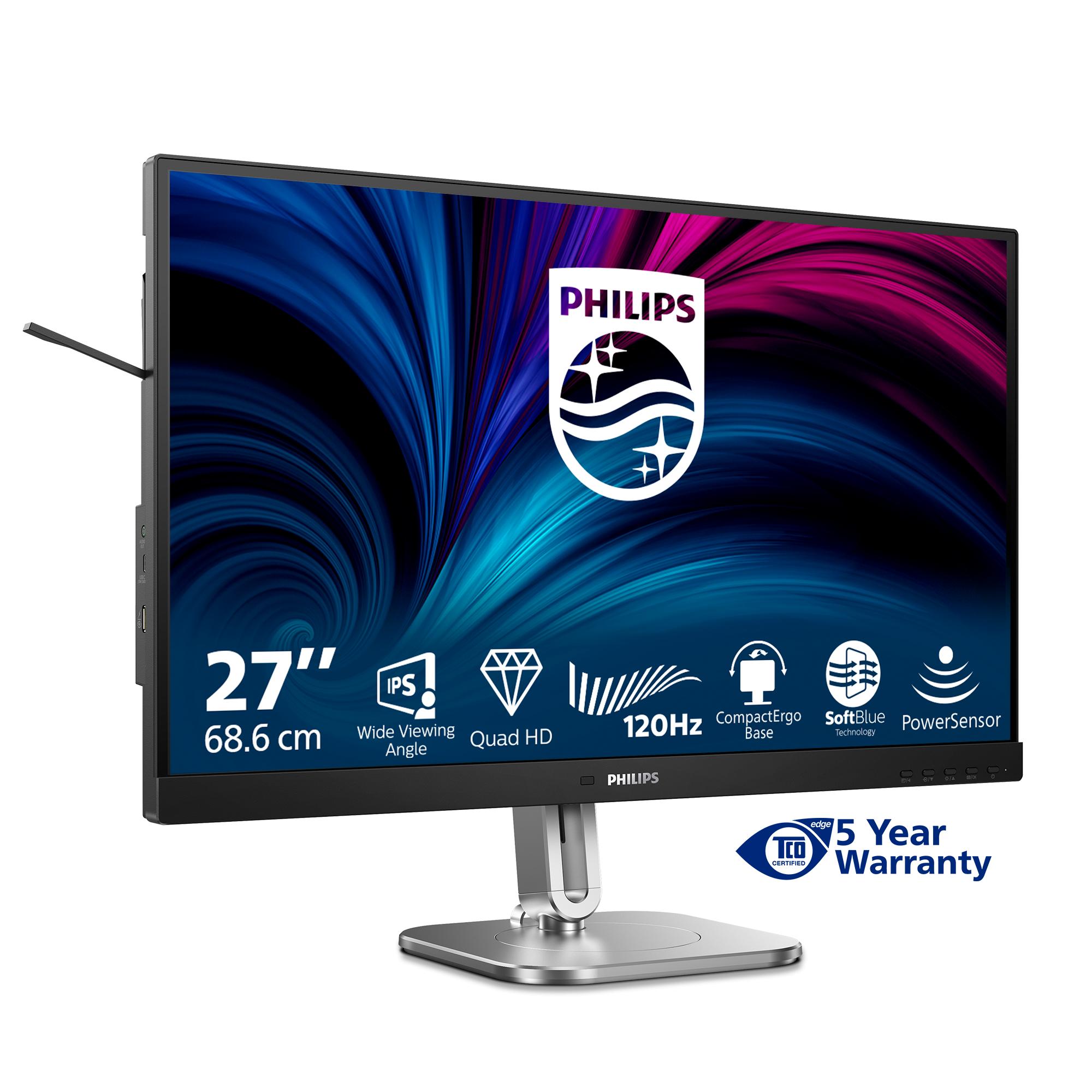 Skærm 27 Quot Philips 4000 Series 27b2n4500 Ips Qhd 120 Hz