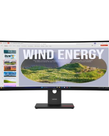 Skærm 34 Quot  Ultrabred  Lenovo Thinkvision T34wd-40  3440 1440  120 Hz  Kurvet