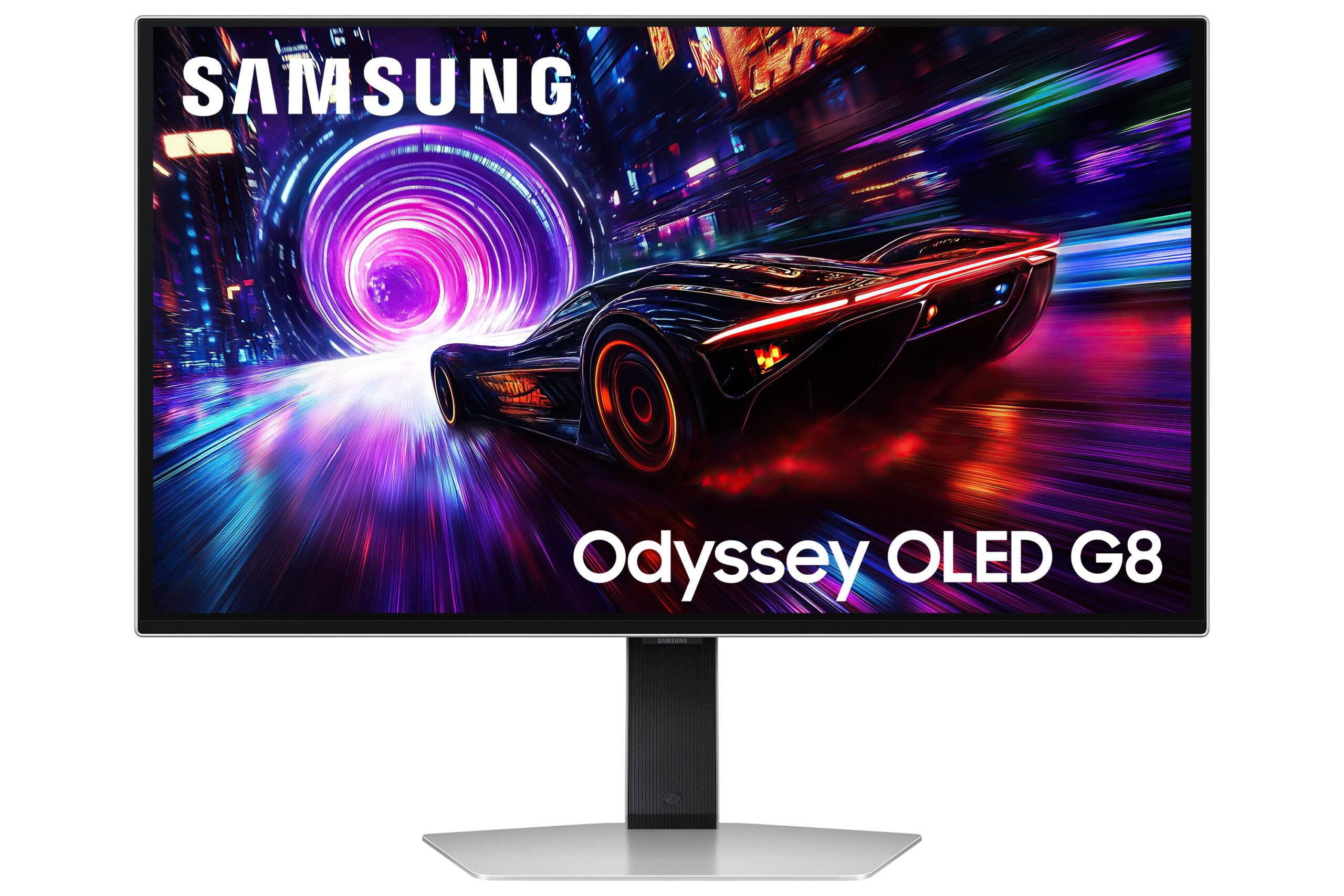 Skærm Samsung Odyssey Oled G8 27 Quot 4k 240 Hz Sølv