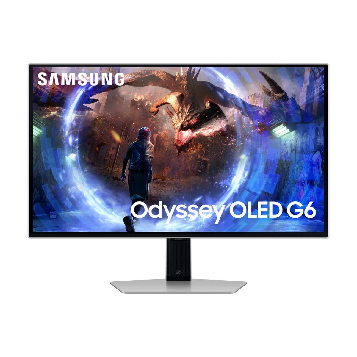 Skærm Samsung Odyssey Oled G6 27 Quot Quad Hd Ls27dg600suxen
