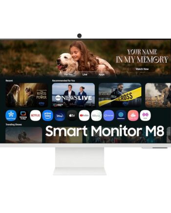 Skærm Samsung Smart Monitor M8 32 Quot  4k 60 Hz  Varm Hvid