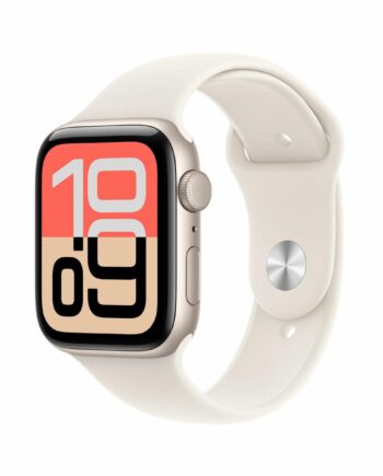 Smartwatch Apple 44 Mm Hvid Aluminium Med Sportrem