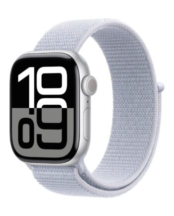 Smartwatch Apple Watch Series 10 Blå Rem  Sølvfarvet