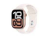 Smartwatch Apple Watch Series 10 Gps 42 Mm Lyserød Roseguld Aluminium
