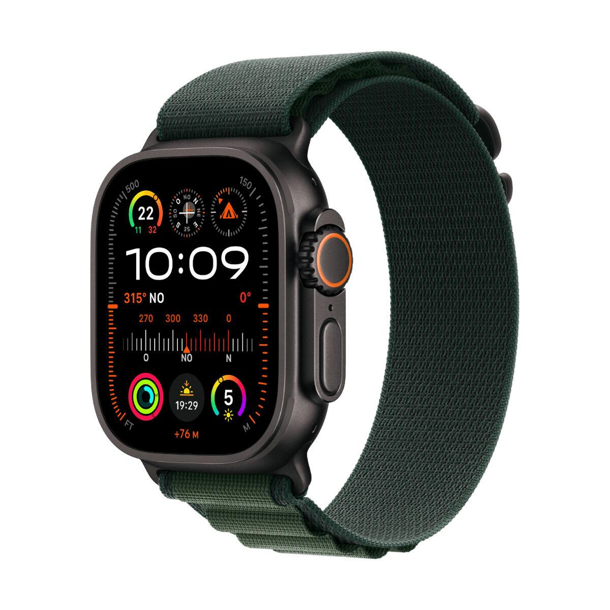 Smartwatch Apple Watch Ultra Gps Lte 49 Mm Grøn 92 Quot