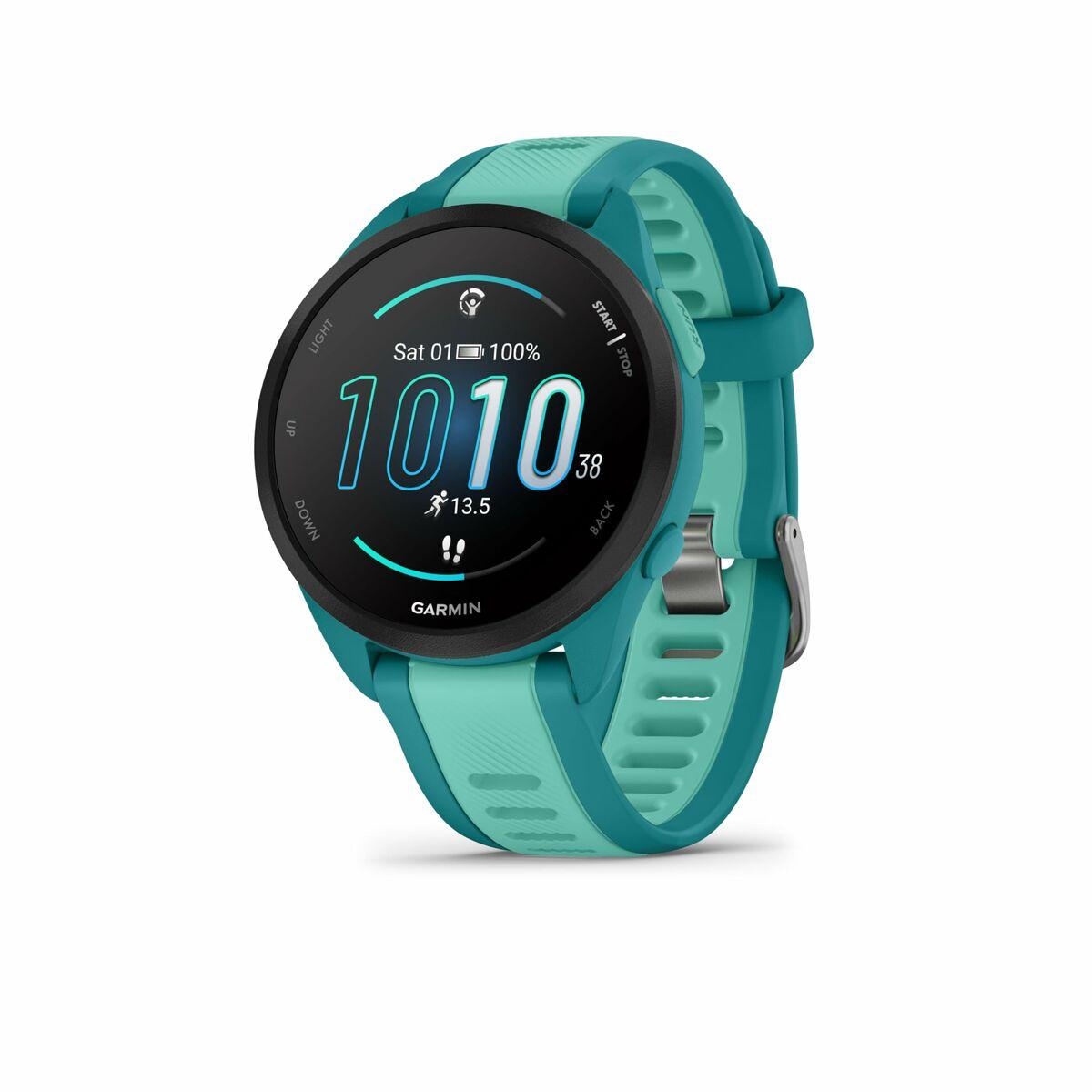 Smartwatch Garmin Forerunner 165 Music Blå Sølv 43 Mm Amoled