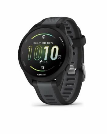 Smartwatch Garmin Forerunner 165 Music Sort Sølv  43 Mm Amoled