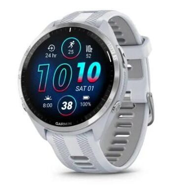 Sportsur Garmin Forerunner 965  47 Mm Amoled  Hvid  Gps Wifi