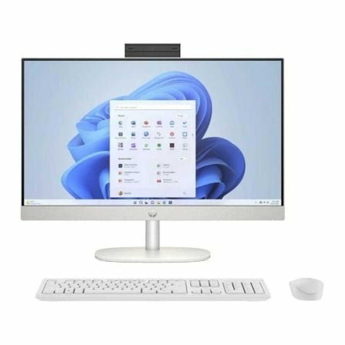 Stationær All-in-one Hp 24-cr0038ns 24 Quot I3 Bull Gb Bull 512 Gb Ssd