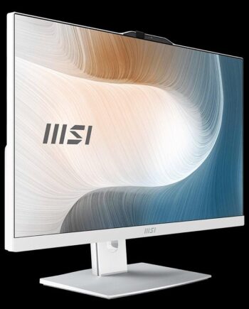Stationær All-in-one Pc Msi Modern Am242p 24 Quot  I5  Ips  16 Gb  500 Gb Ssd  Wifi 6e  Windows 11 Pro  Hvid