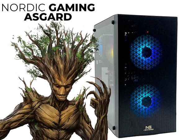 Stationær Gaming Pc Dtk Nordic Gaming Asgard Yggdrasil V5 I5 16 Gb Rtx 3050 Tb
