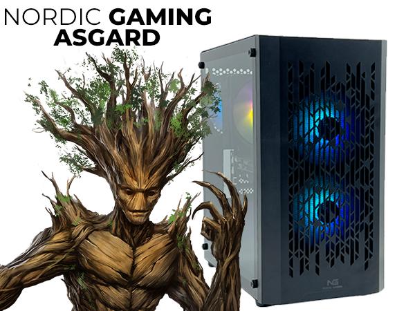 Stationær Gaming Pc Nordic Gaming Asgard Yggdrasil V4 Ryzen 16 Gb Rtx 3050 Tb