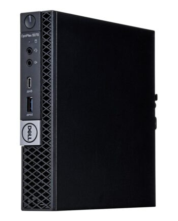 Stationær Pc Dell Optiplex 5070 Micro  I5-9500t  16 Gb Ram  512 Gb Ssd  Windows 11 Pro  Brugt