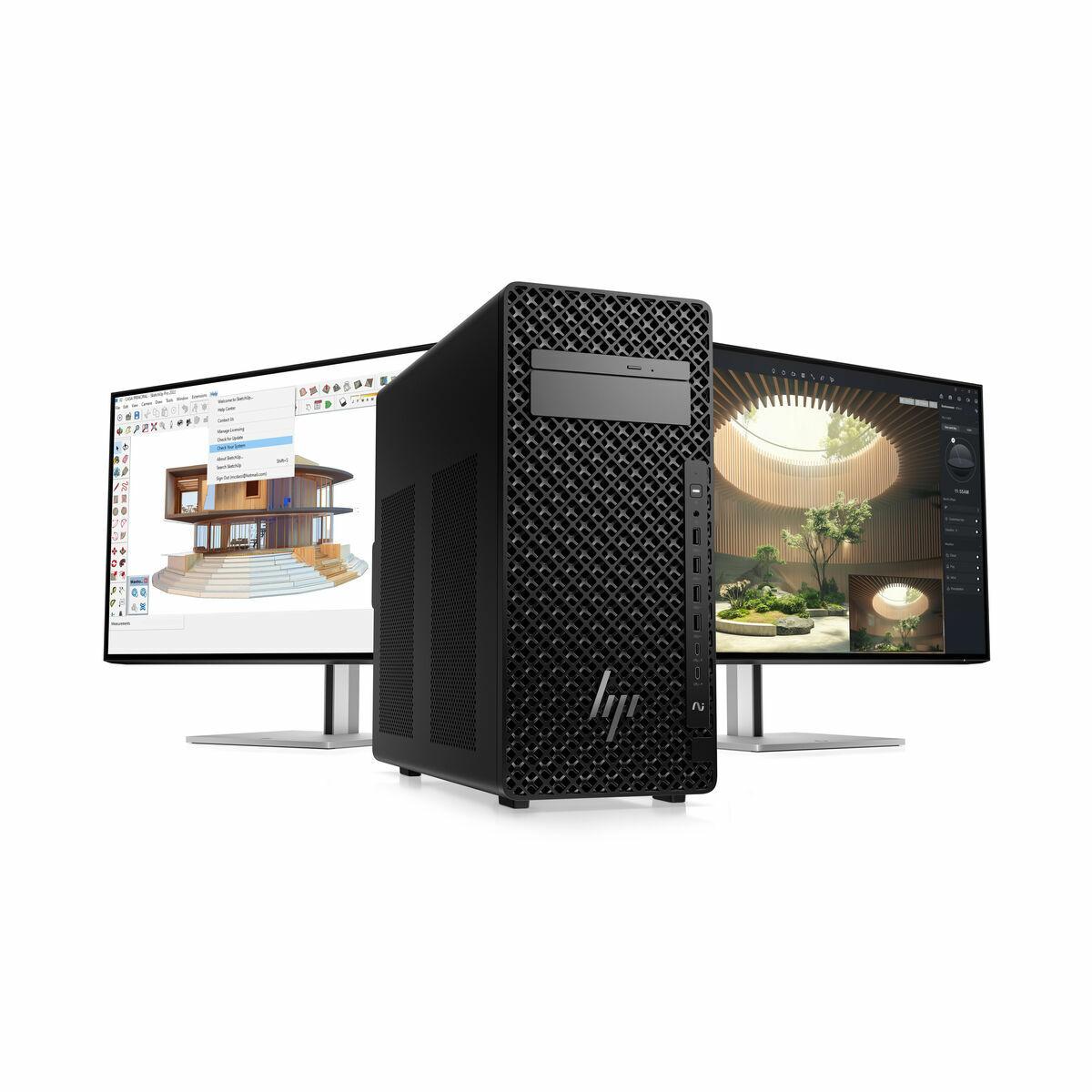 Stationær Pc Hp Desktop A40nvet Abe Windows 11 Pro
