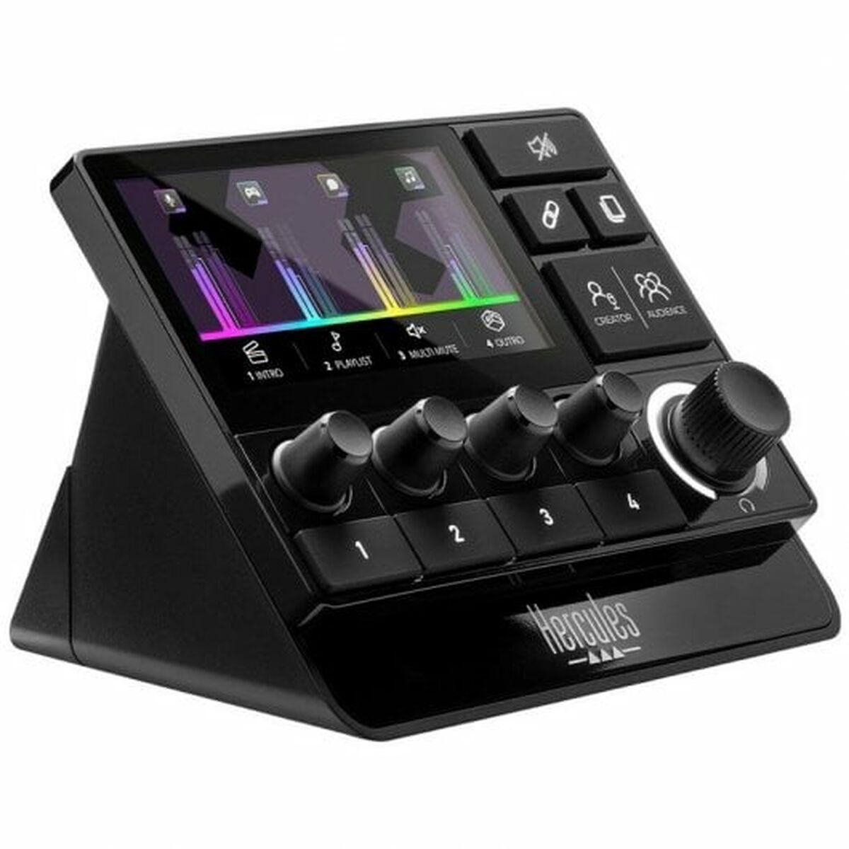 Streamer Lydmixer Hercules Stream 200 Sort