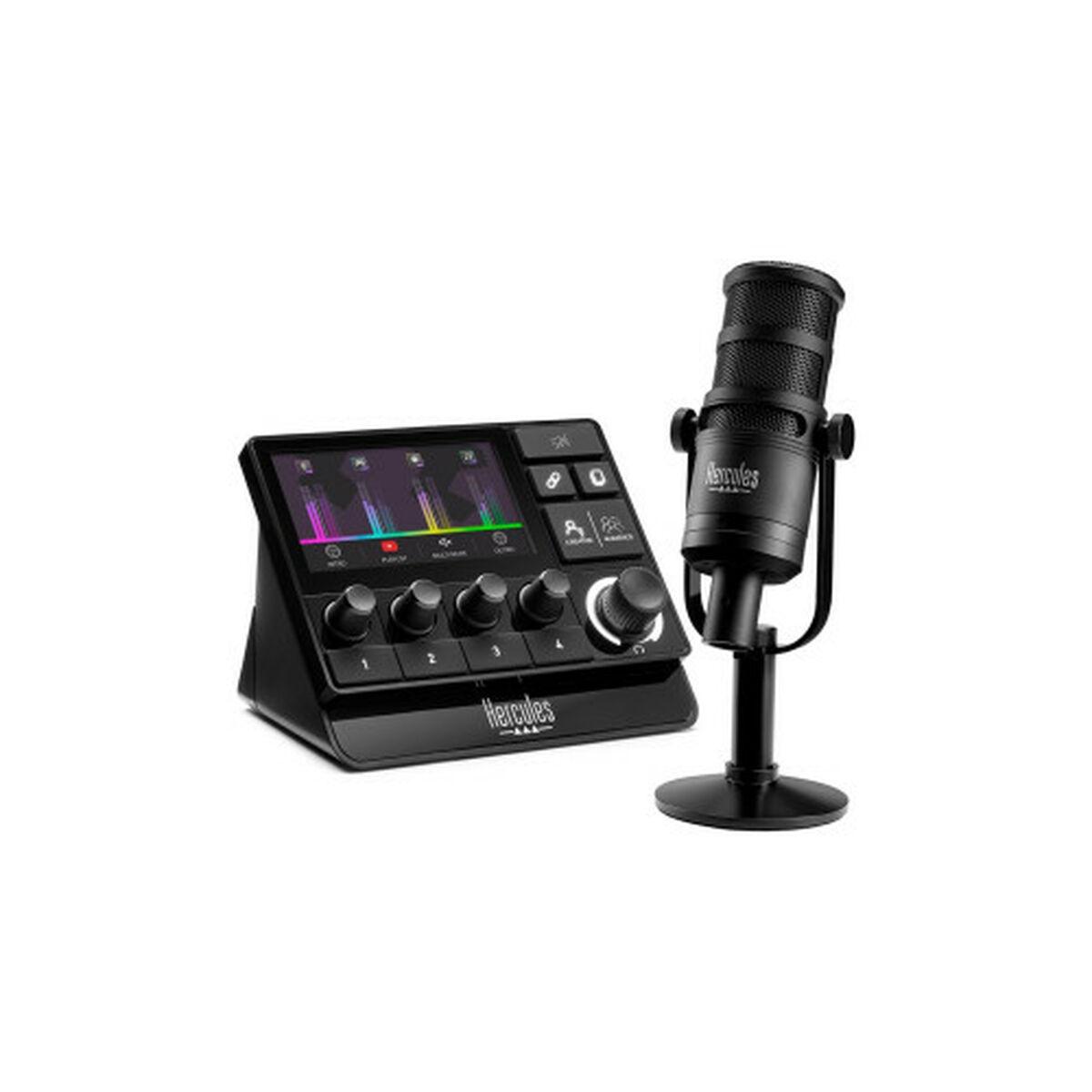 Streaming- Og Lydkontrol Hercules Stream Essentials Kit Sort