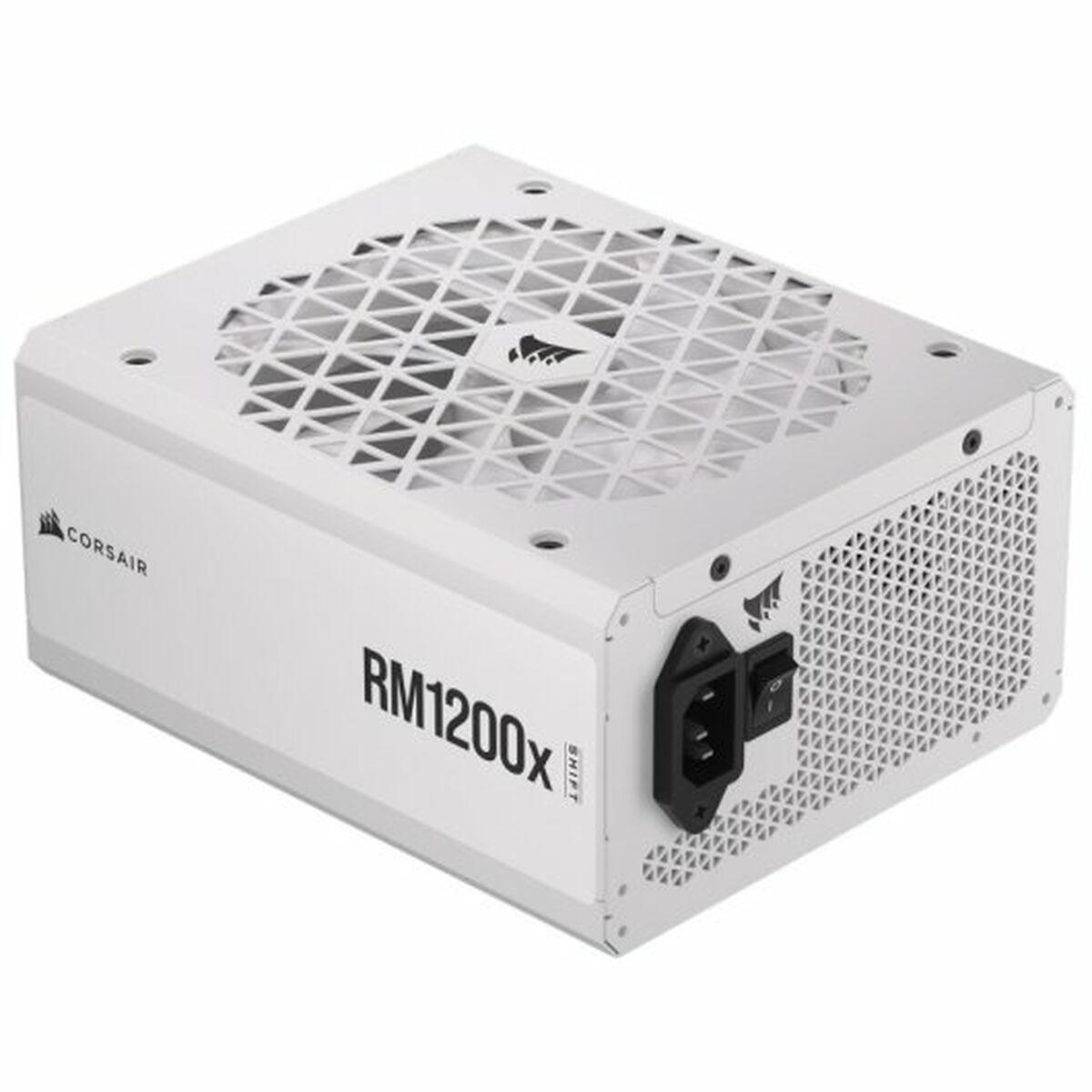 Strømforsyning Corsair Rm1200x Shift 1200 80 Plus Gold Hvid